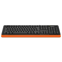 Клавиатура A4Tech Fstyler FKS10 (черный/оранжевый) фото 4
